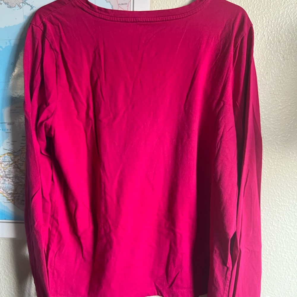 A New Day prickly pear pink long sleeve t-shirt